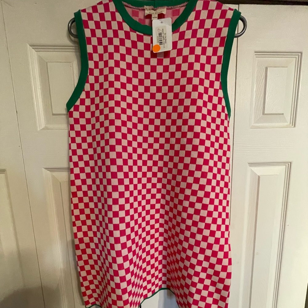 “Pink Ripple” brand Go Go dress